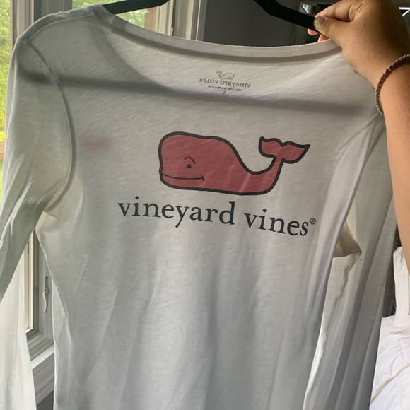 VINEYARD VINES White long sleeve - Picture 2 of 2